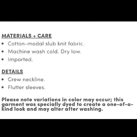 TORRID‎ 6X Granite-Grey Cotton Modal CrewNeck Lightweight Flutter Sleeve… - Picture 6 of 7